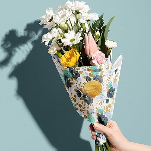 Miniatura 5 de Colors of Rainbow Papel de seda estampado bellamente diseñado (12 hojas, 20 x 29 pulgadas) para envoltura de regalos Decoupage, bolsa de regalo,