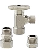 Plumb Pak Lead-Free Quarter Turn Angle Valve with 5/8