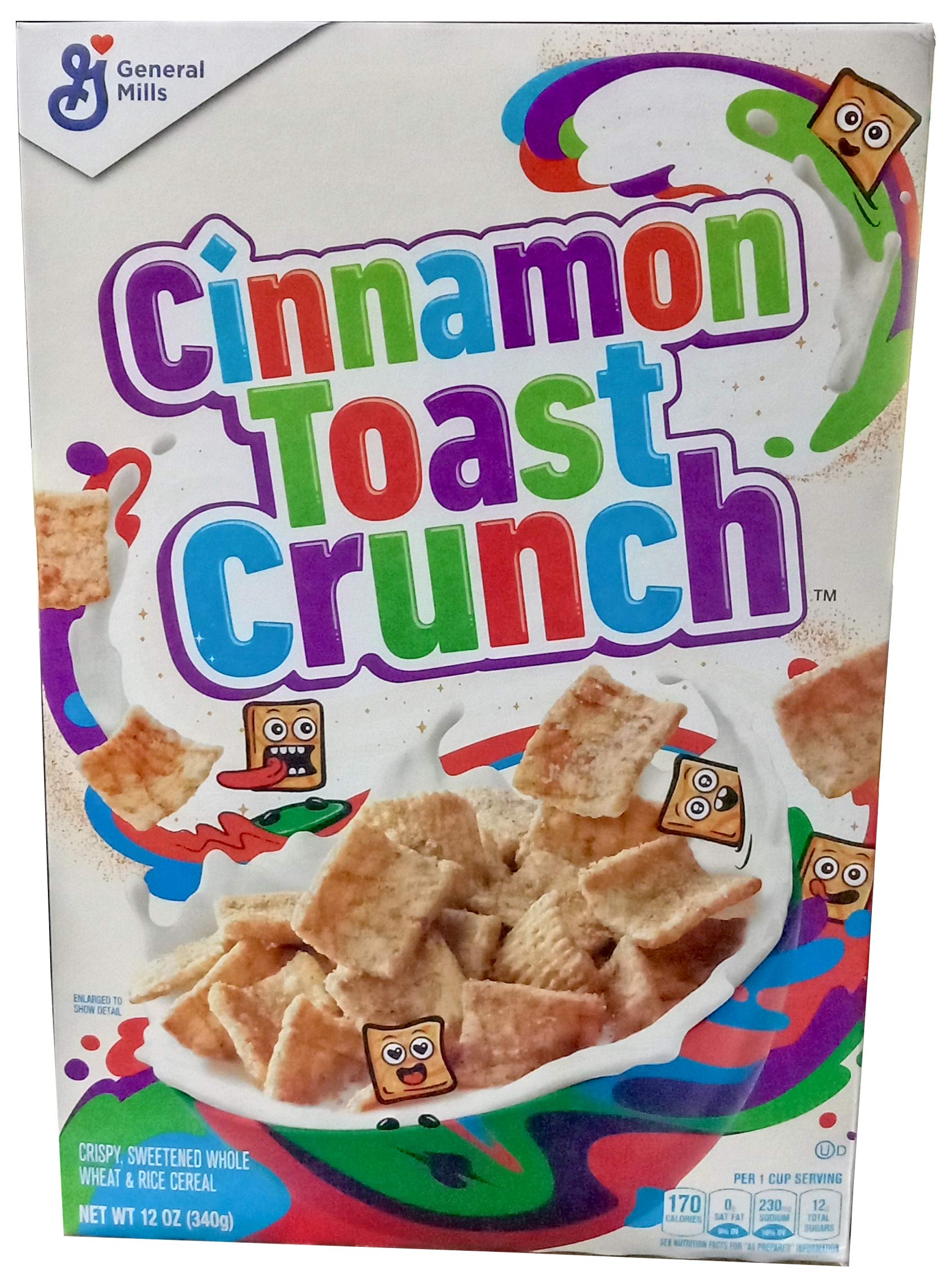 General Mills Cinnamon Toast, 340gm (B07QF9C6BX) Amazon Price History, Amazon Price Tracker