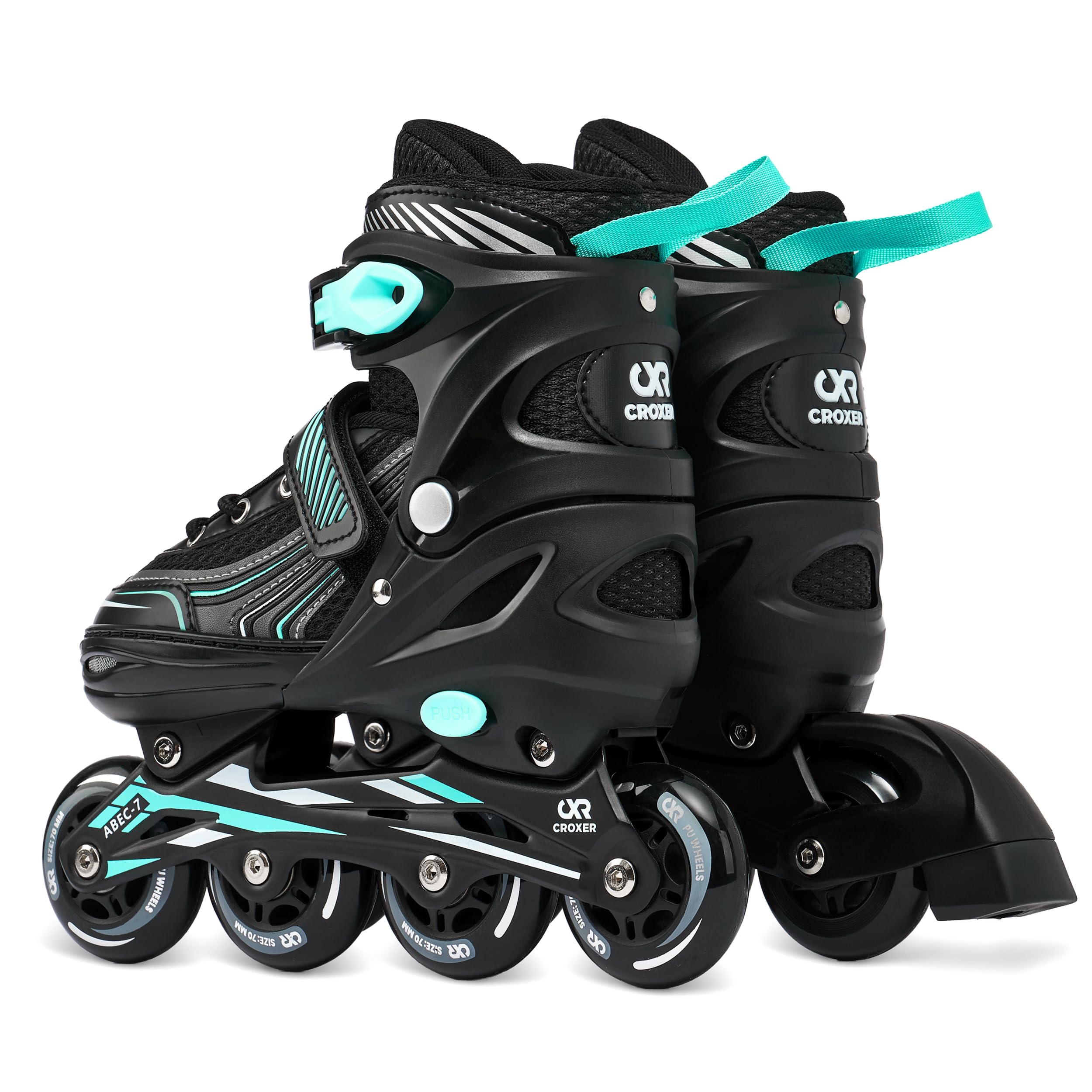 Optima 2in1 Pattini da ghiaccio Pattini in linea Inline Skates per bambin e adulti regolabili