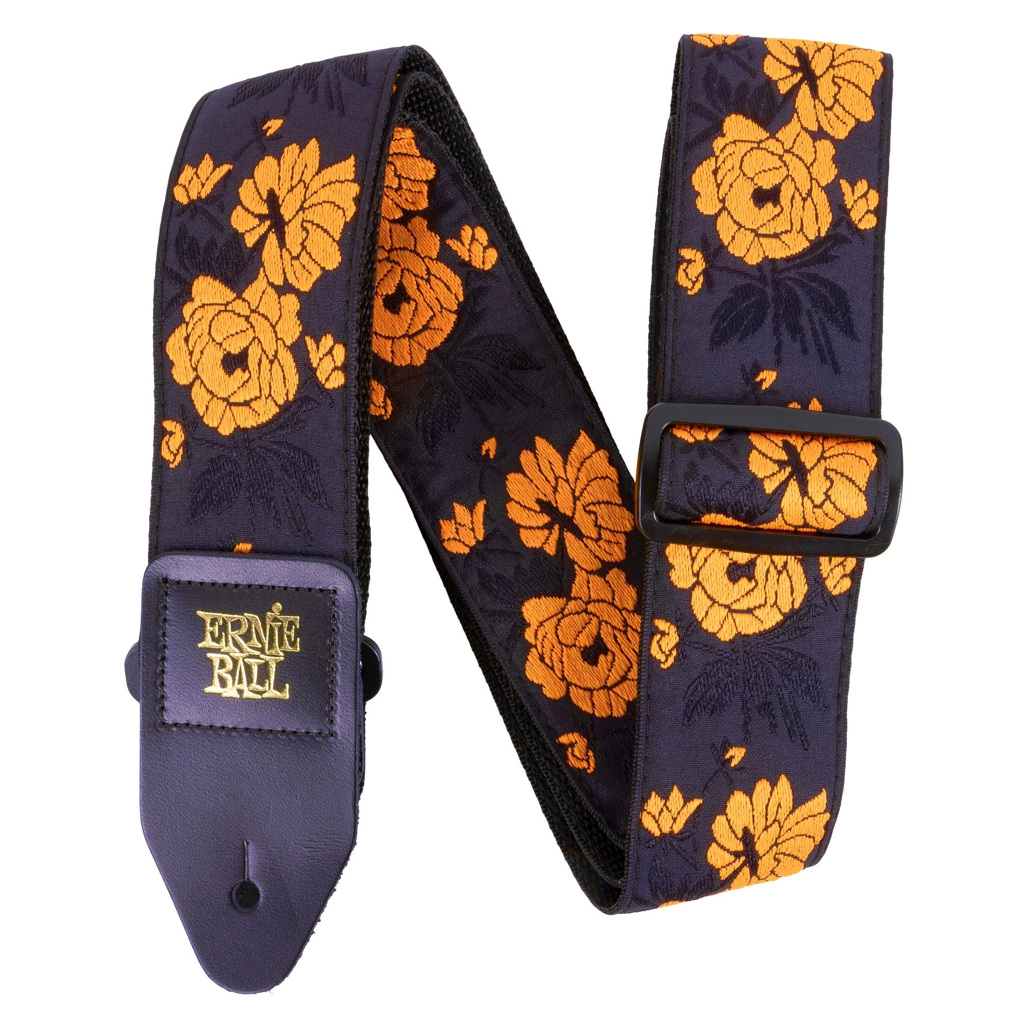 Ernie Ball Jacquard Guitar/Bass Strap - Tangerine Rose
