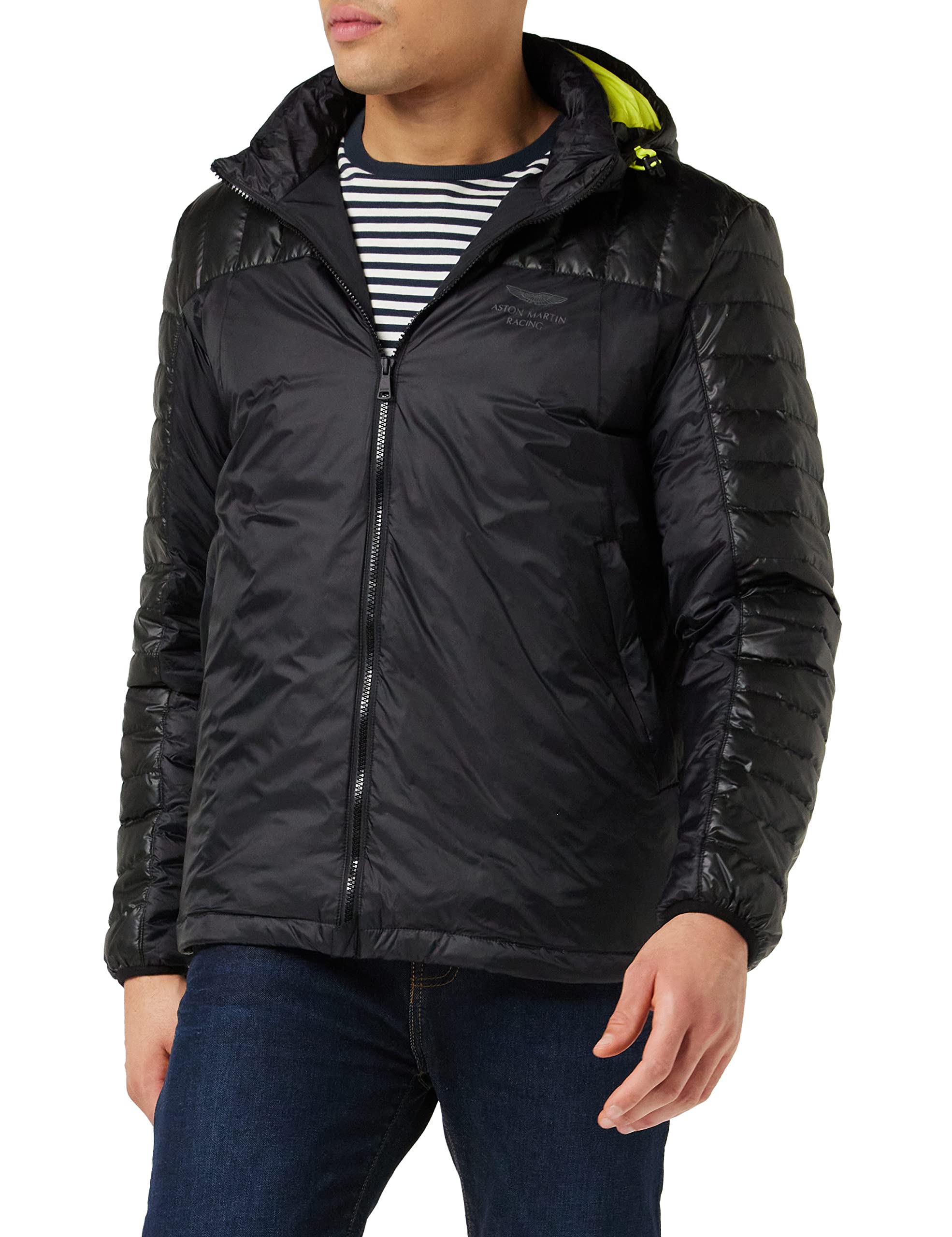 Hackett London Men's Aston Martin Racing Tri Quilt Jkt Jacket