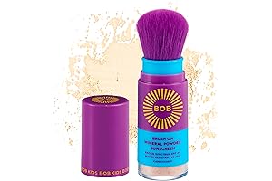 BOB KIDS SPF 30 Brush On Mineral Powder Sunscreen - Safe, Effective,...