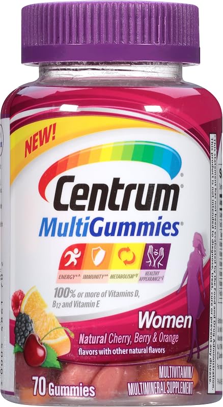 Centrum MultiGummies Multivitamin / Multimineral Supplement Gummies