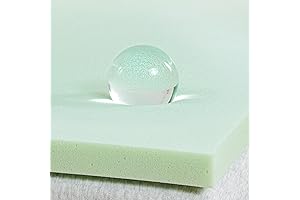 ZINUS 1.5 Inch Memory Foam Mattress Topper: Refreshing Sleep
