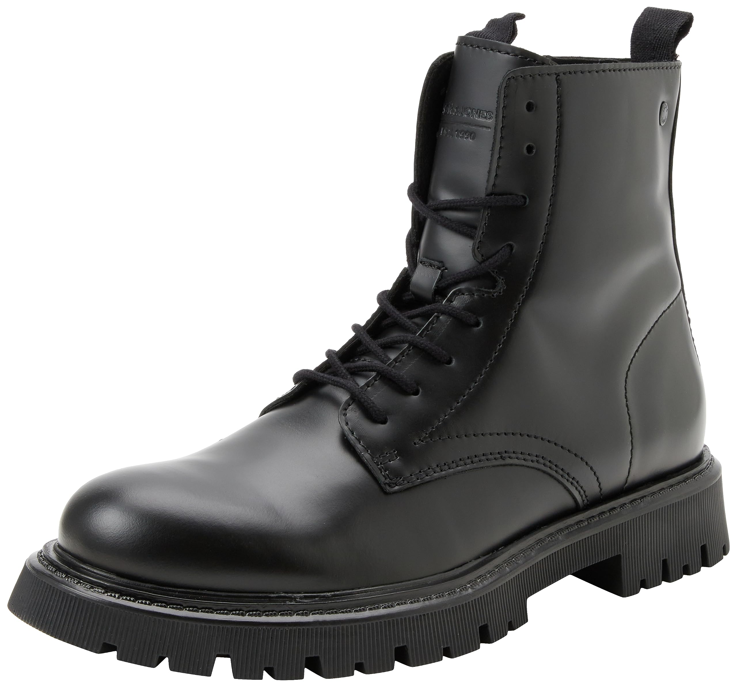 Stivali Uomo Pelle Stivaletti Stringati Eleganti Stivaletti Uomo