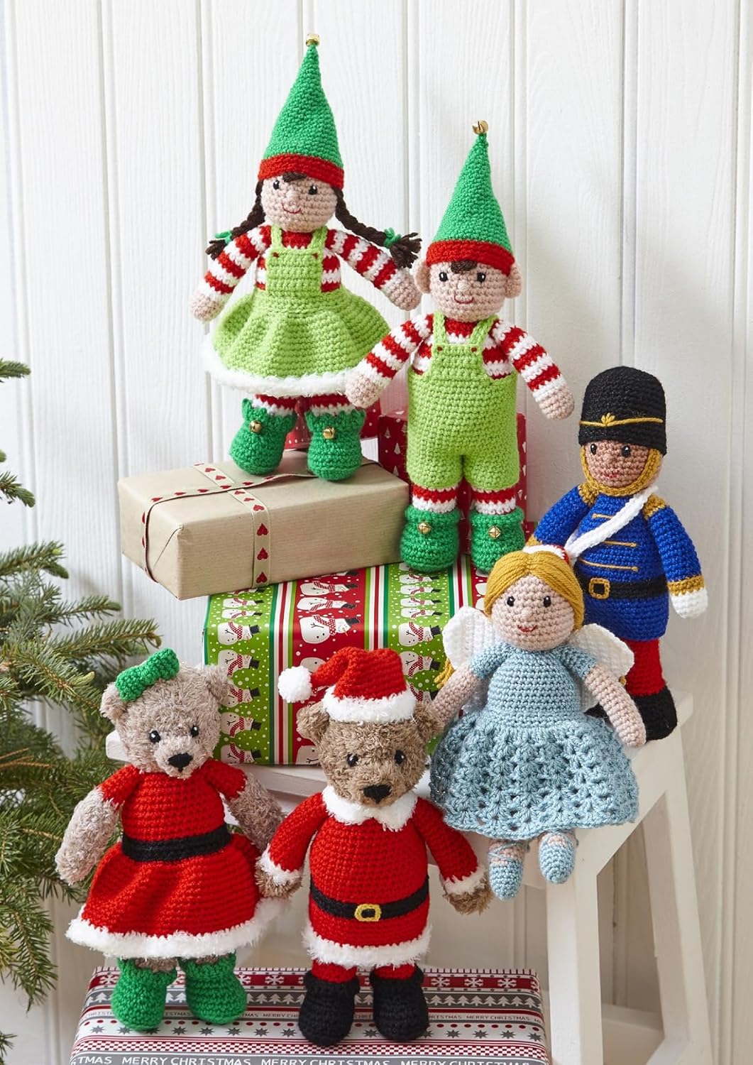 King Cole Christmas Crochet-Book 8, Various, Multi