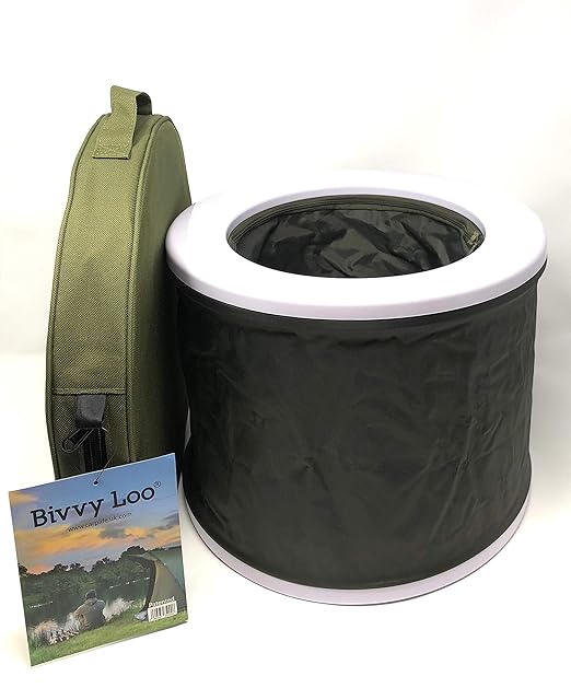 Bivvy Loo GREEN Portable Toilet Camping Toilet Festival Toilet