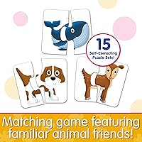 Vista 2 de The Learning Journey: My First Match It! - Head and Tails - 15 Self-Correcting Animal Memory Matching Puzzles Games - Educational Activities for