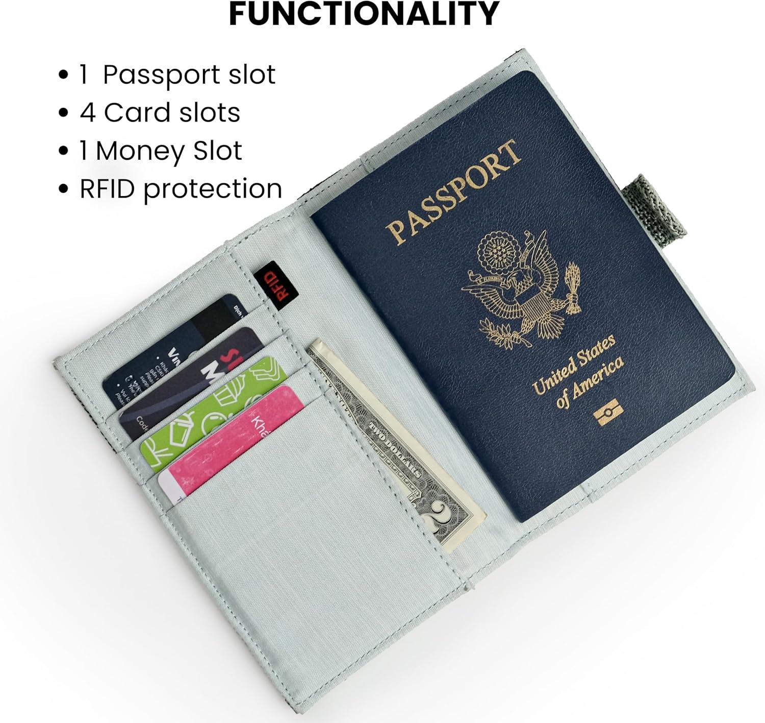 Sherpani Vienna, RFID Passport Wallet for Women (Passport)