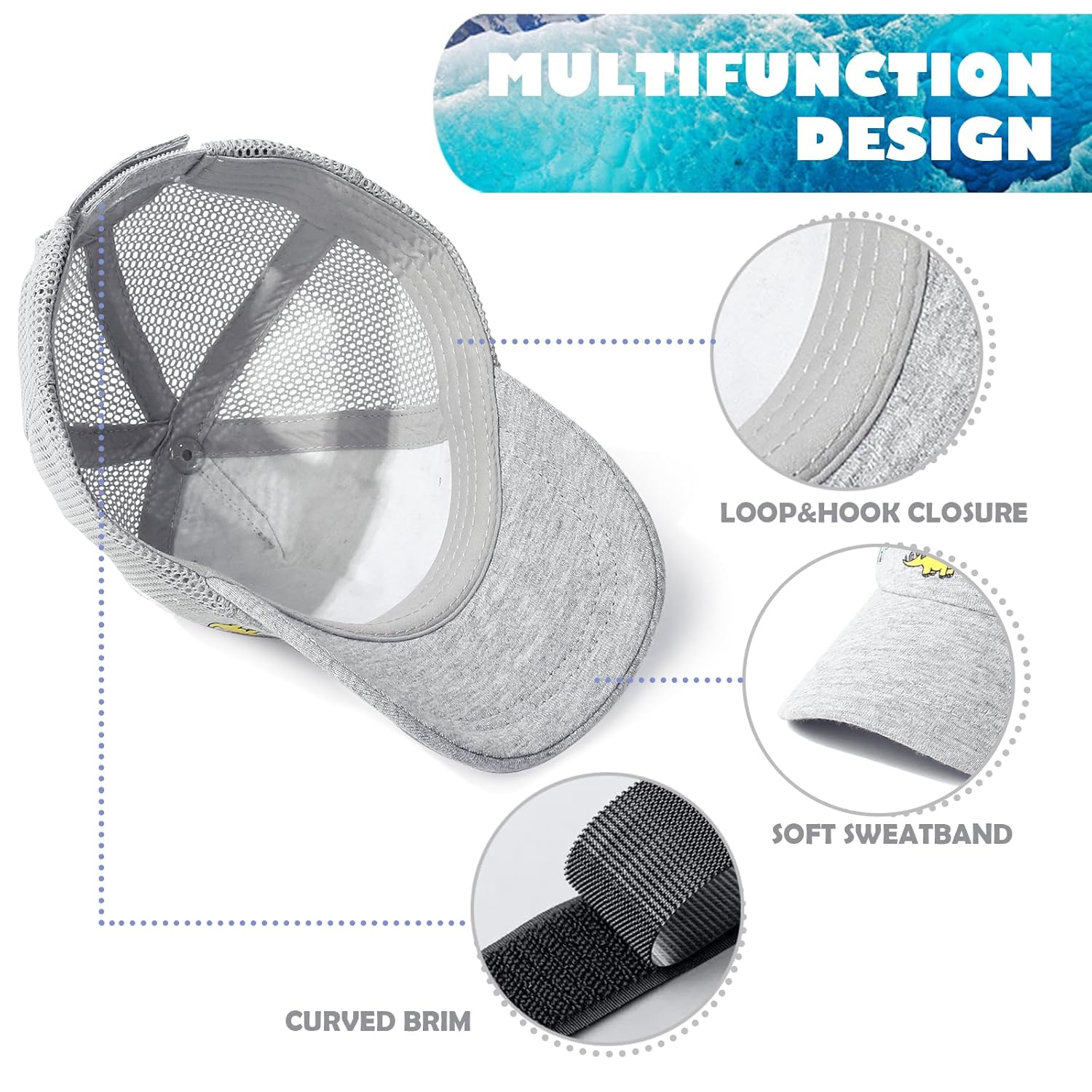 Boné de beisebol infantil com malha ajustável com estampa de dinossauro boné de caminhoneiro ao ar livre praia verão boné de sol infantil para meninos em promoção! Veja a oferta e mais achadinhos de Bonés & Chapéus Infantis 3 Hoje é o melhor dia para comprar Boné de beisebol infantil com malha ajustável com estampa de dinossauro boné de caminhoneiro ao ar livre praia verão boné de sol infantil para meninos com aquele preço maroto! Promoção! Aproveite a oferta! 3