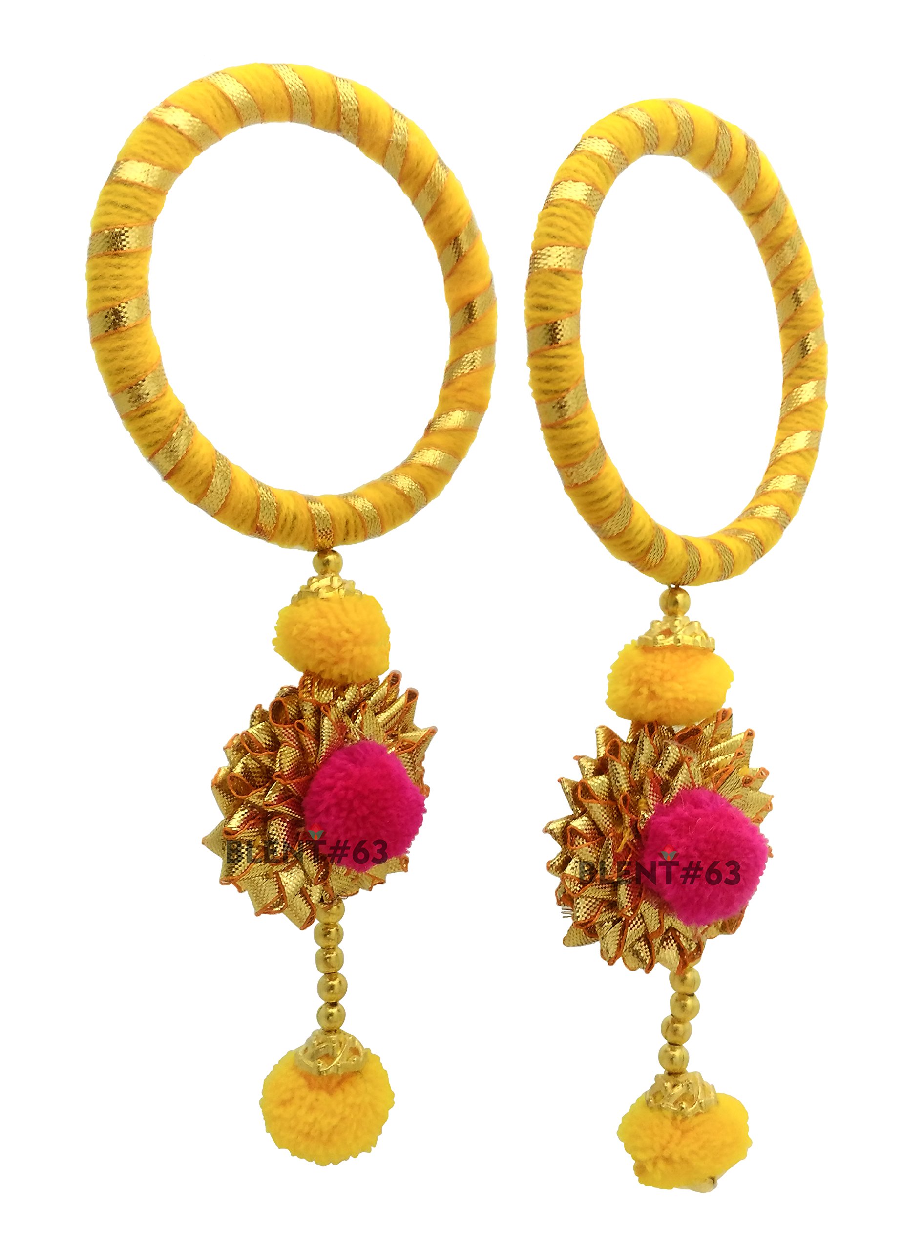 See full amazon price history chart for BLENT#63 Handmade Light Weight Rajasthani Fashion Jewellery Yellow Gota Patti Fabric Flower Jewellery Bangle Set (Bangle Size 5.7 cm) BLENT#63 Handmade Light Weight Rajasthani Fashion Jewellery Yellow Gota Patti Fabric Flower Jewellery Bangle Set (Bangle Size 5.7 cm) (B07CV8LLQT) Amazon Price History, Amazon Price Tracker