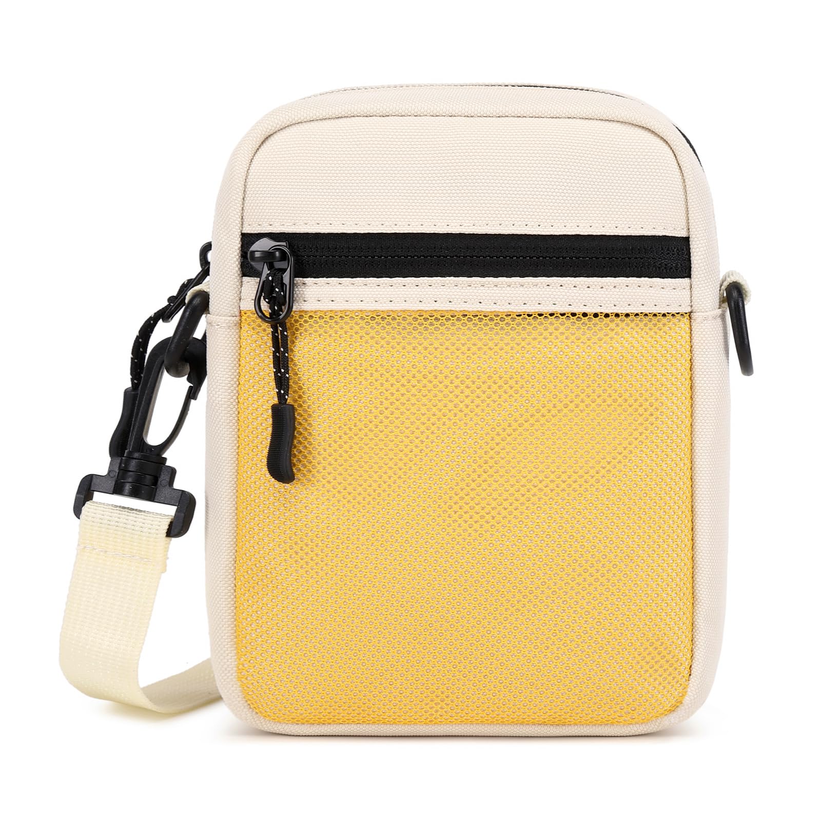 El-fmly Small Cross-body Sling Bags for Men Women, Mini Messenger Bag Shoulder Pouch for Daily Use