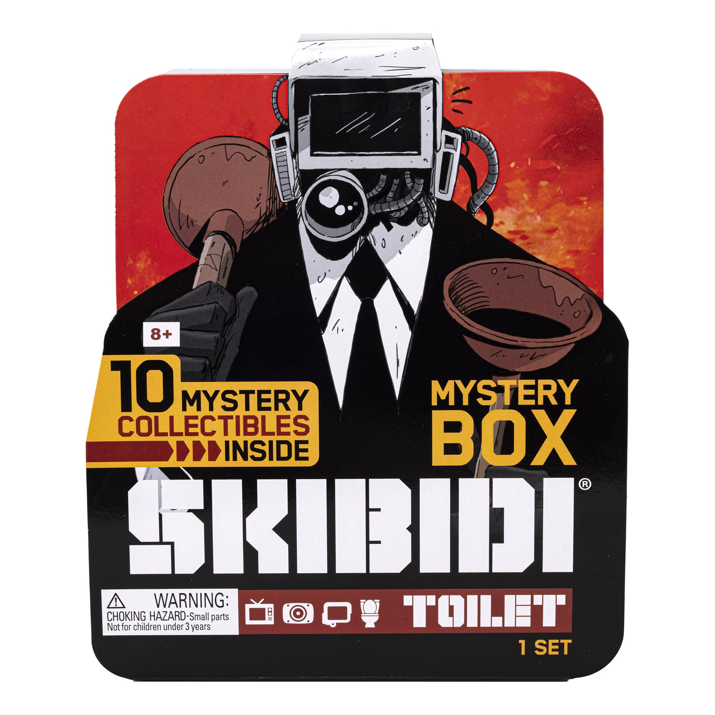 Skibidi Toilet Mystery box With 10 mystery surprises Officially Licensed Skibidi Toilet Merch