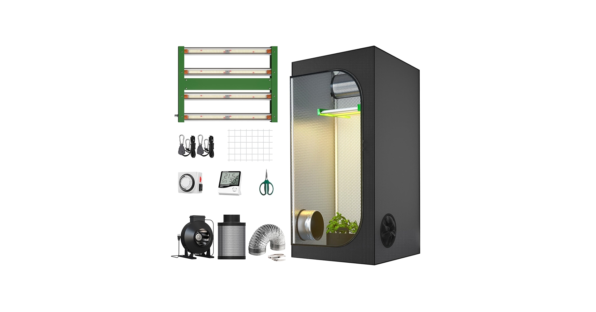 Sodateck HPS600ｗ Sodateck HPS600w Yield Lab 600w HPS+MH Air Cool Hood