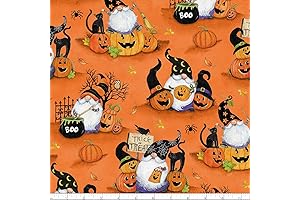 Wilmington Prints: The Delightful Scenic Gnomes Fabric