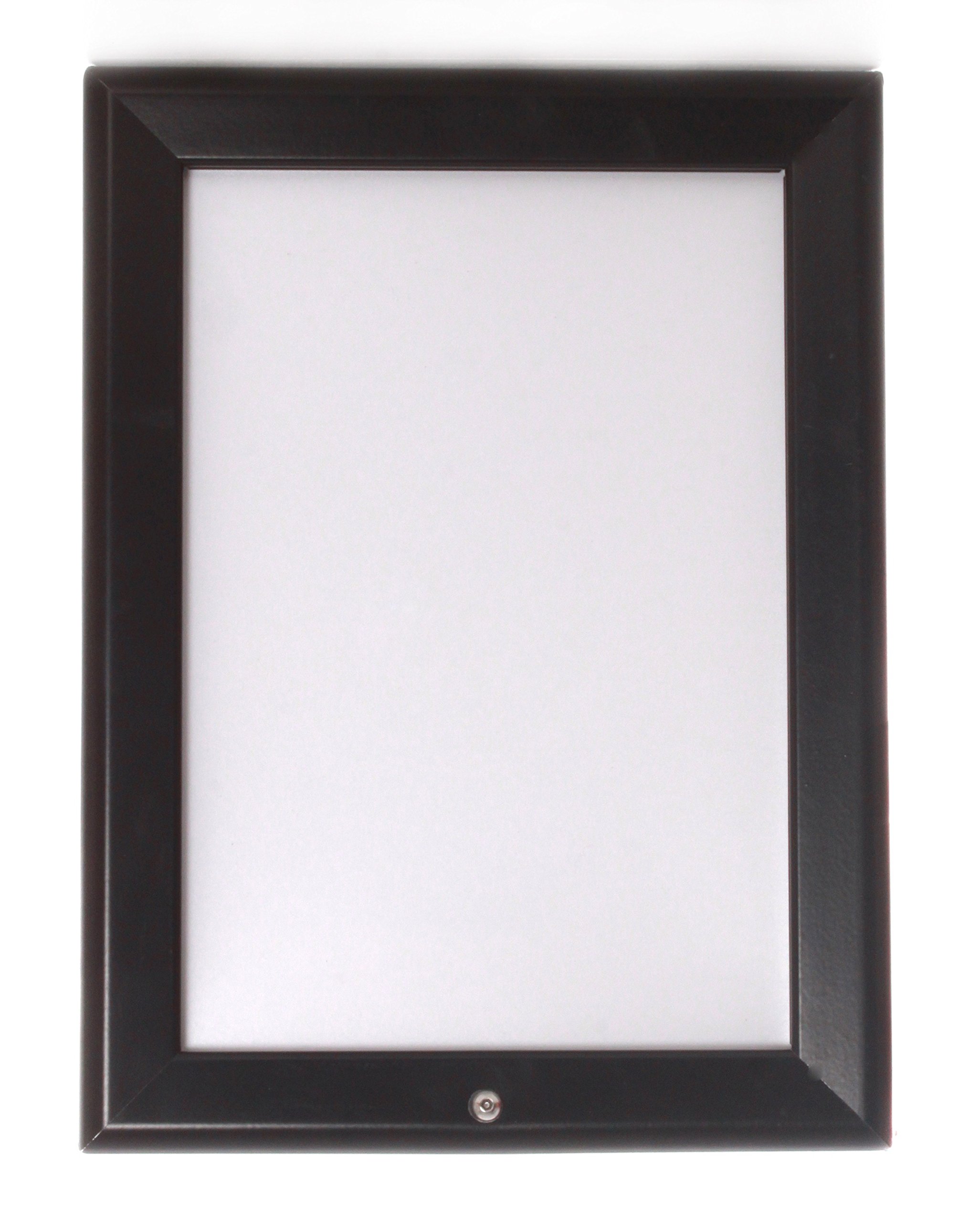 Signware Black 32mm Lockable Snap Frame Poster Display 11 Sizes (A4)