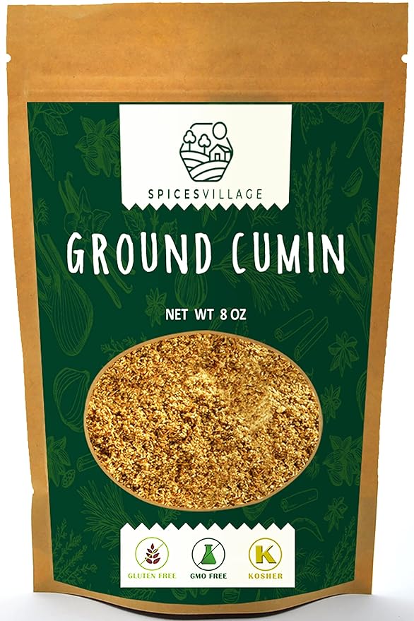SPICES VILLAGE Cumin Powder (8 oz) Purely Ground from