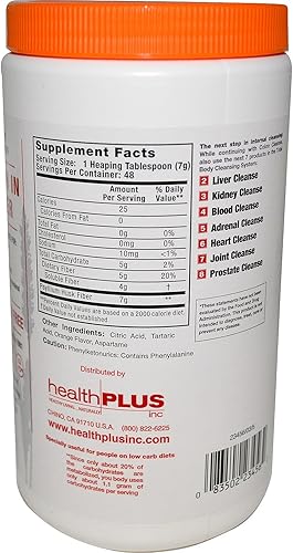 Miniatura 2 de Health Plus Colon Cleanse Naranja SF 9 FZ