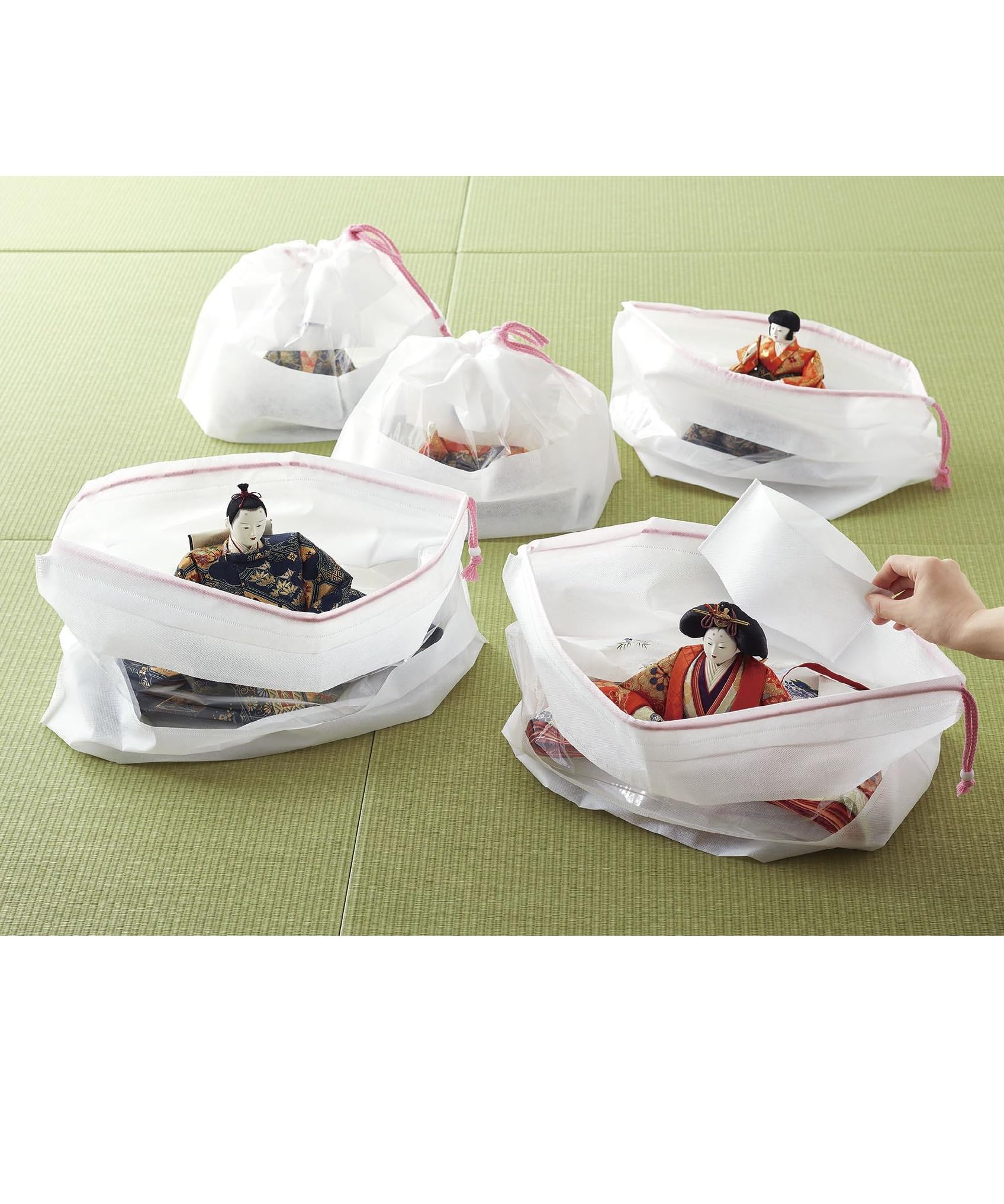 Amazon｜コジット ひな人形収納パック(大小セット)｜衣類用引き出し