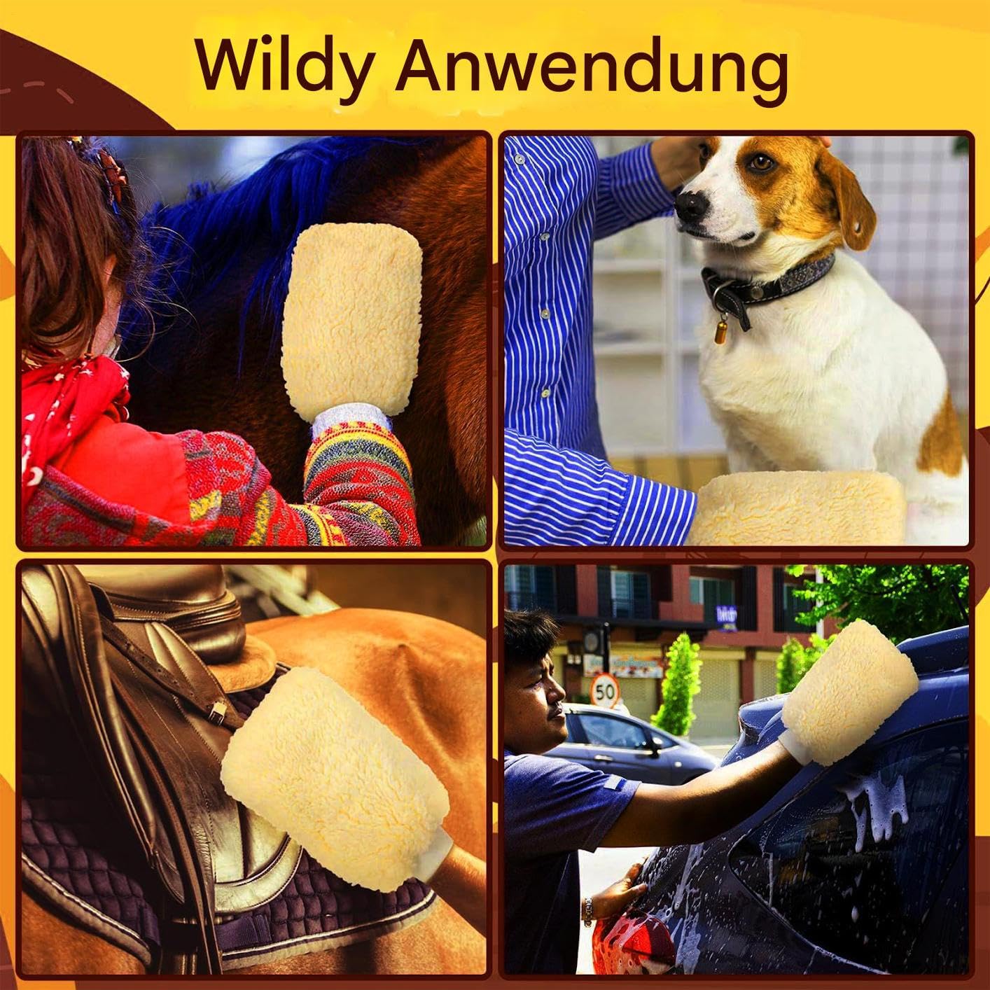 putzhandschuh Multifunktionale Tierpflegeartikel | Bequemer Auftraghandschuh für zum Baden Applikator-Wischfäustling Für Katzen, Hunde Und Kaninchen, Klein Mittel Groß