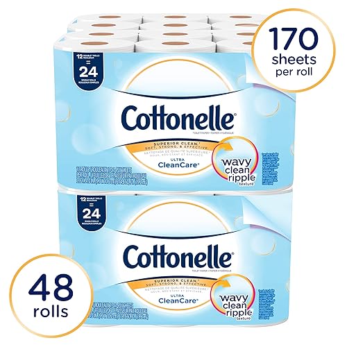 Miniatura 3 de Cottonelle Papel higiénico profesional ultrasoft a granel para negocios 12456 rollos de papel higiénico estándar 48 rollos  funda para negocios 4