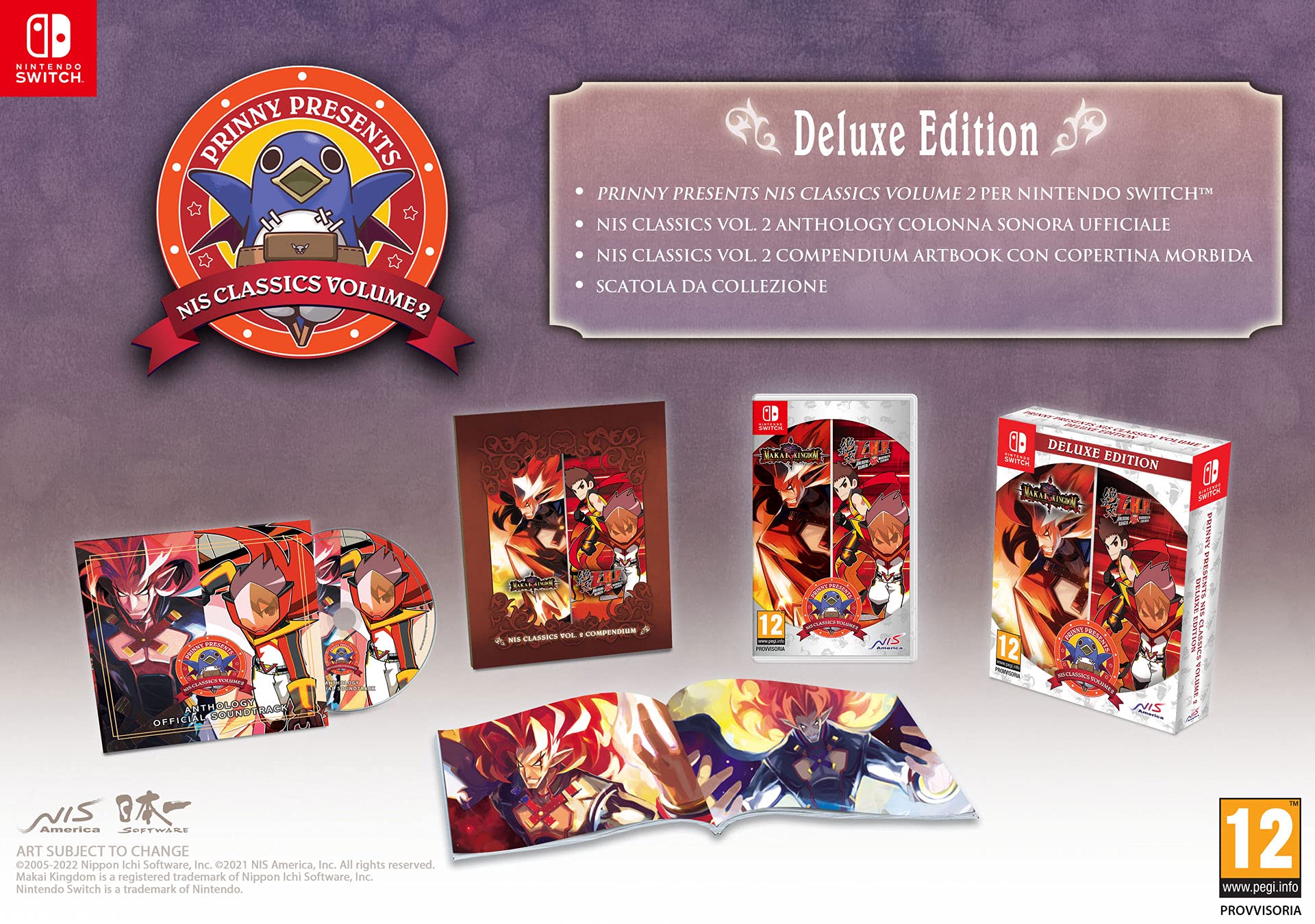 Prinny Presents NIS Classics Volume 2: Makai Kingdom: Reclaimed and Rebound / ZHP: Unlosing Ranger vs. Darkdeath Evilman - Deluxe Edition - Other - Nintendo Switch