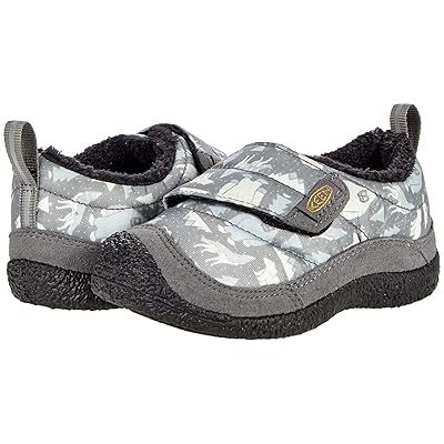 KEEN Kids Howser Low Wrap (Toddler/Little Kid) Kids Shoes Steel Grey/Star White