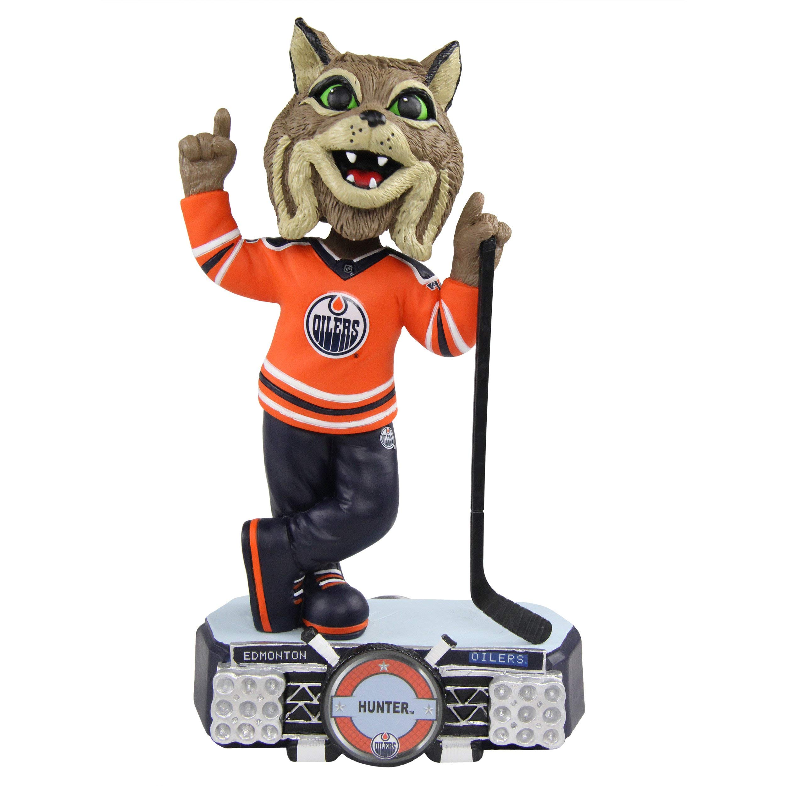 FOCO Hunter (Edmonton Oilers) Stadium Lights Bobblehead by FOCO