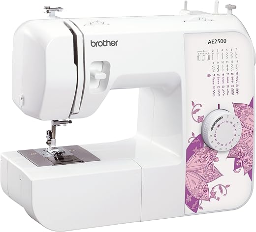 Brother AE2500 Sewing Machine, Purple