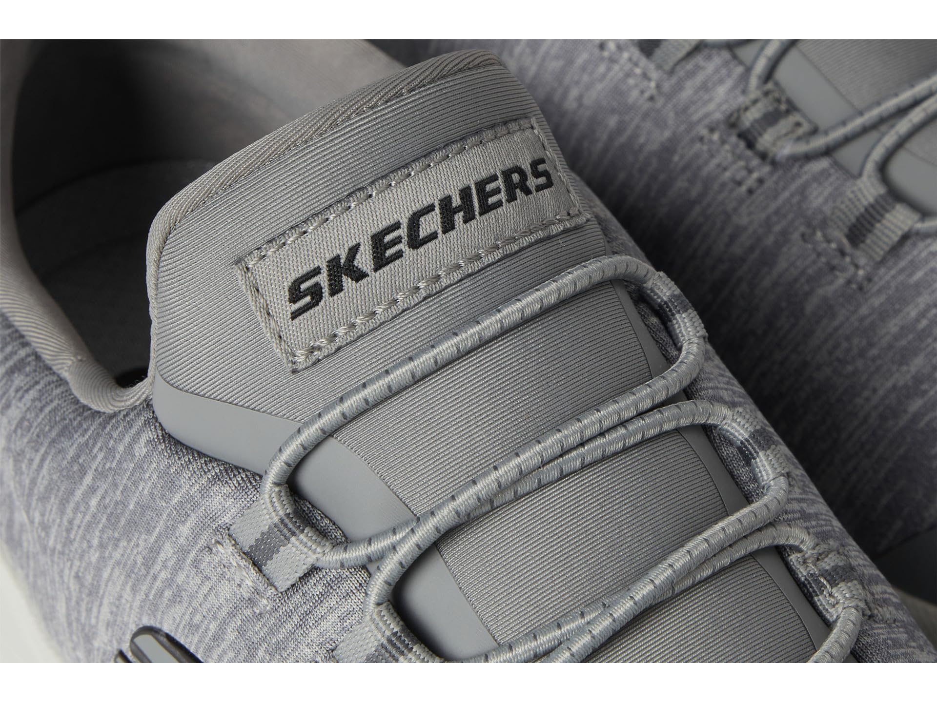 Skechers Glide-Step RYLA | Glide-Step Air-Cooled Memory Foam Machine Washable Vegan Round Stretch-Lace Closure Heathered Mesh product thumbnail 8