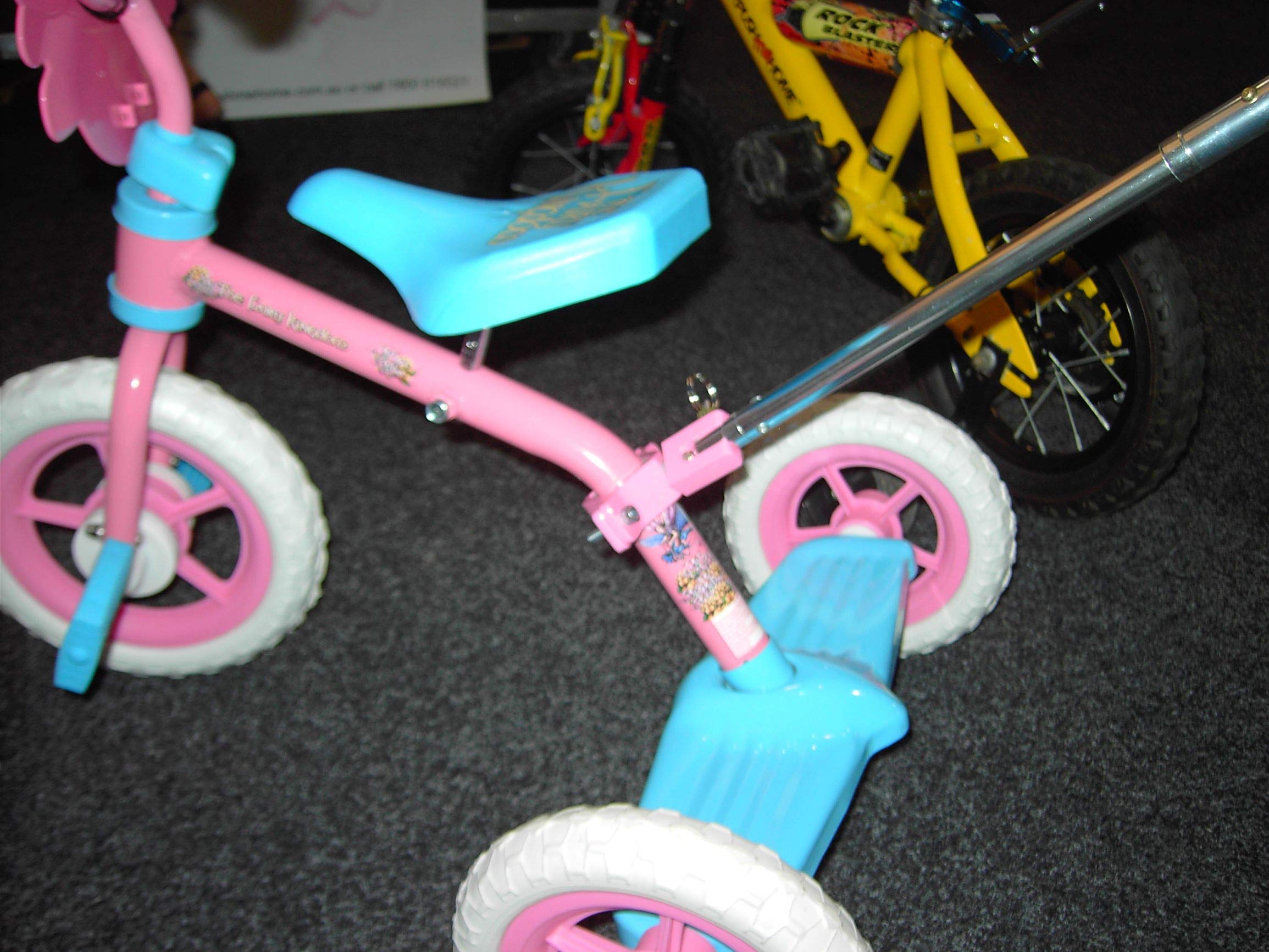 infant tricycle push handle