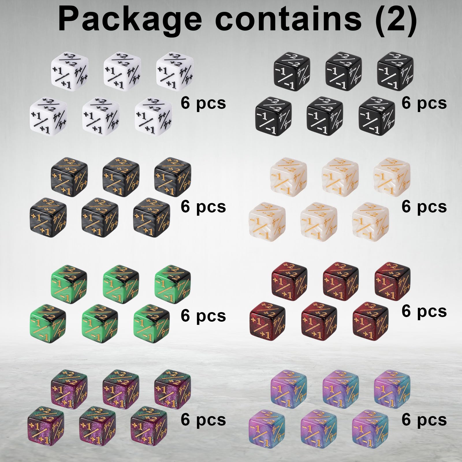 Fukaisu 78pcs MTG Dice Set - Image 4