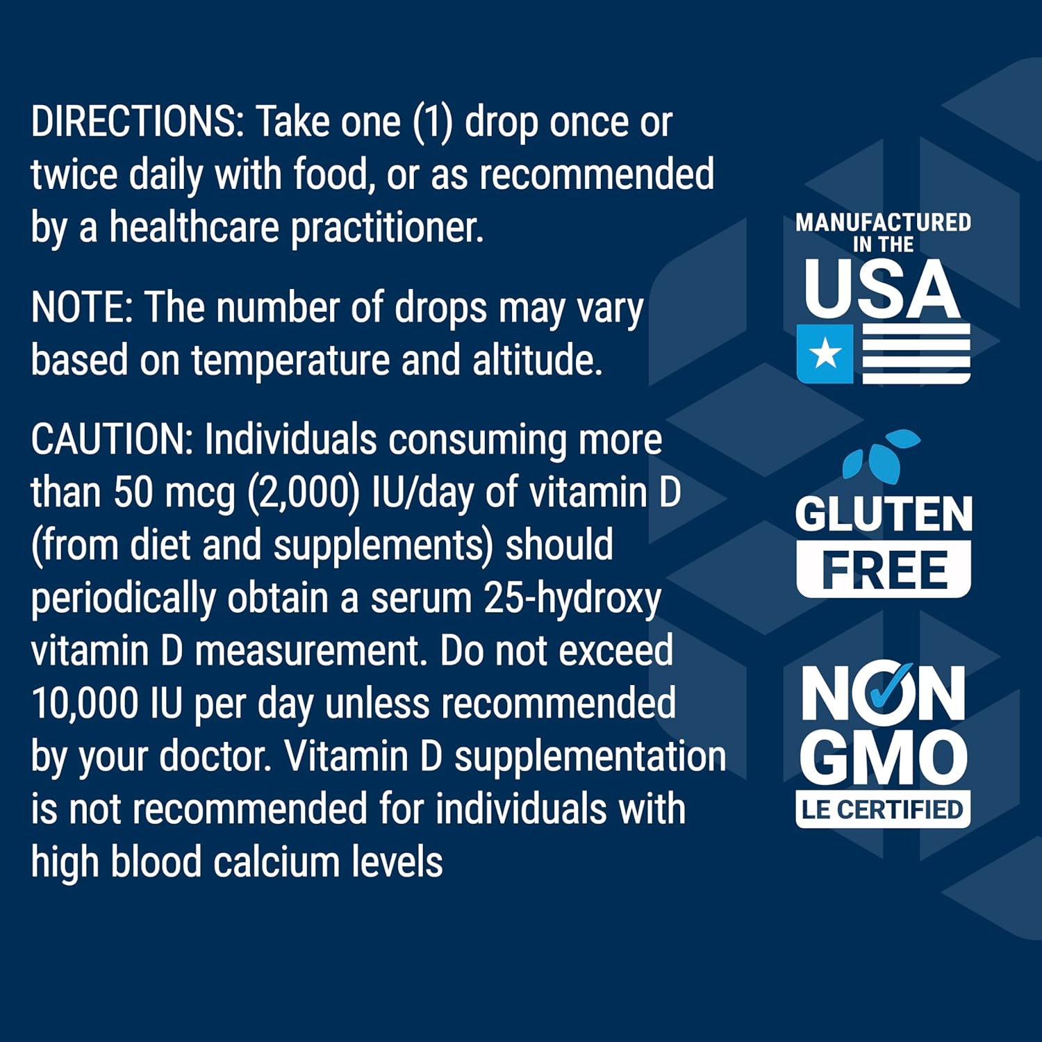 Life Extension Liquid Vitamin D3, 50 mcg (2000 IU), Immune System Support, Bone Health, Whole-Body Health, unflavored, Gluten-Free, Non-GMO, 29.57 ml - Image 8