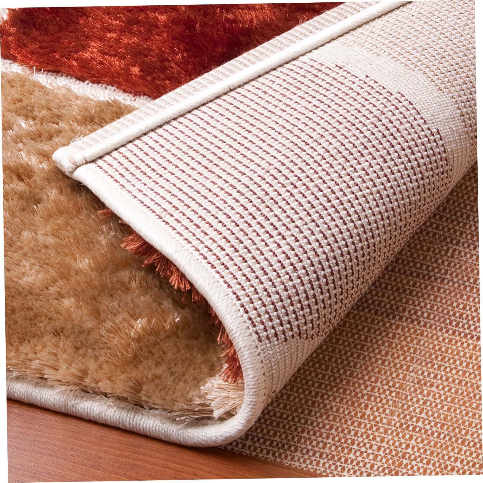 Homoyoyo -Tapis Antidérapant Blanc PVC 200x300cm pour Tapis