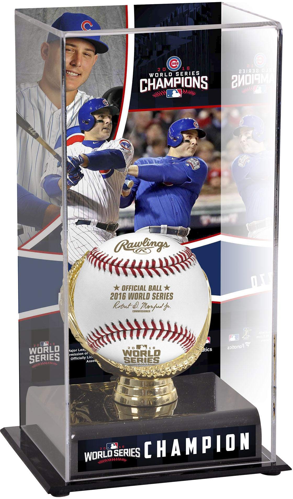 Buy Anthony Rizzo Chicago Cubs 2016 MLB World Series Champions Gold