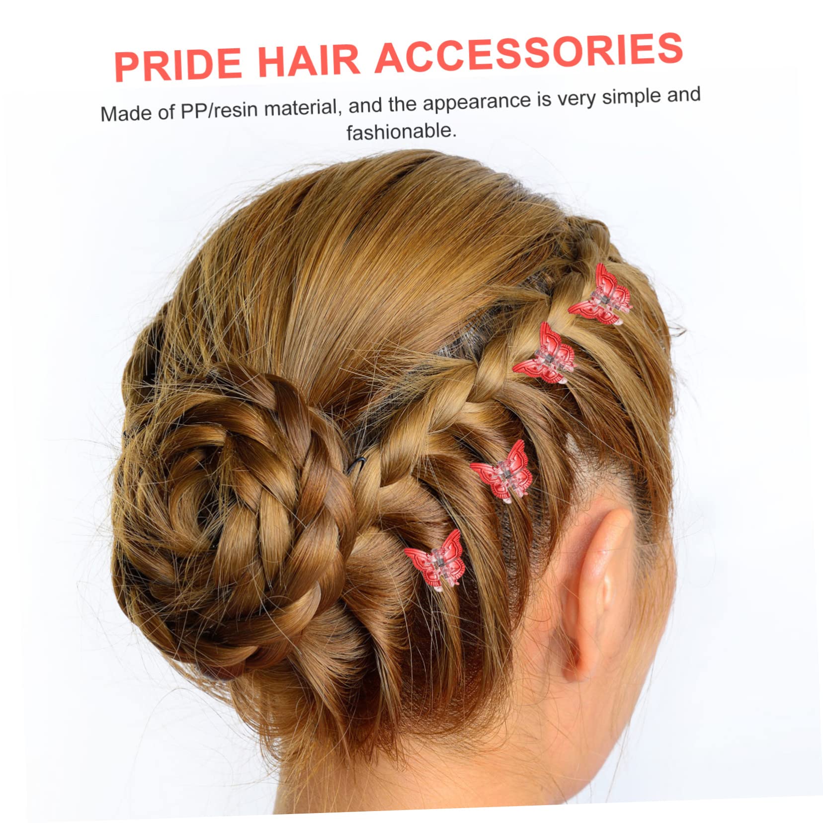 Healeved 250piezas Pinzas De Para Cabello Clips Pequeños De Diseño Elegante Accesorios De Pelo Para Mujeres y Niñas Para Fiestas y Uso Diario Color Transparente Degradado