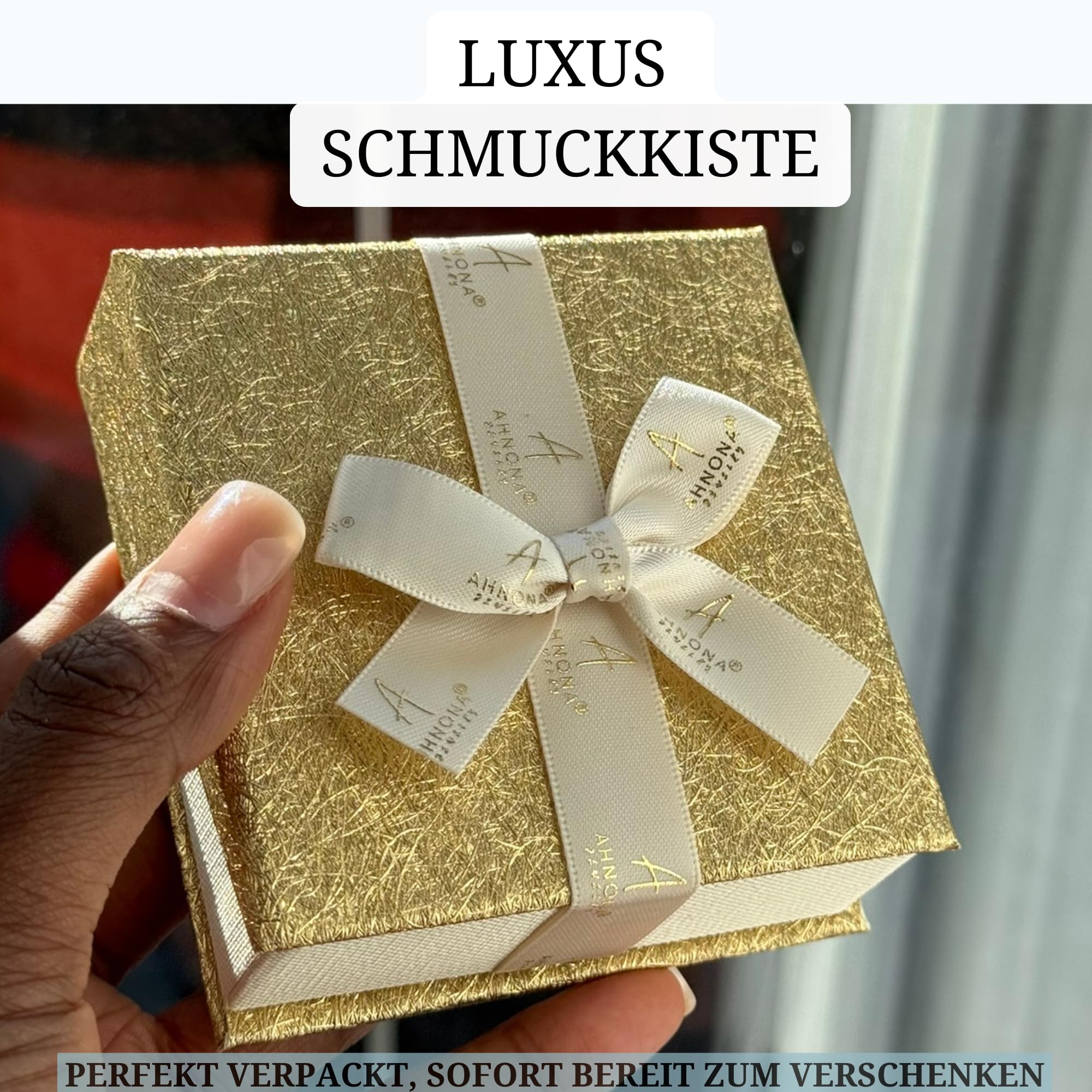 An Meinen Schatz Kette, Geburtstagsgeschenke für Frauen,Gelbgold Beschichtet Herzkette für Freundin, Geschenkset frauen, Liebevolle Jahrestag Geschenk für Sie