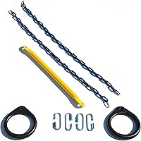 Vista 6 de Combo de anillo y trapecio para columpio de Swing-N-Slide NE 4488, 1, Negro