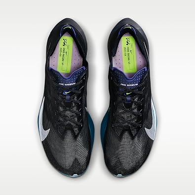 Nike Vaporfly 4 Men's Road Racing Shoes (Obsidian/Persian Violet/Green Abyss/White)