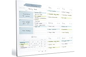 Ink and Volt Weekly Planner Notepad Tear Off - The Ultimate Productivity Tool