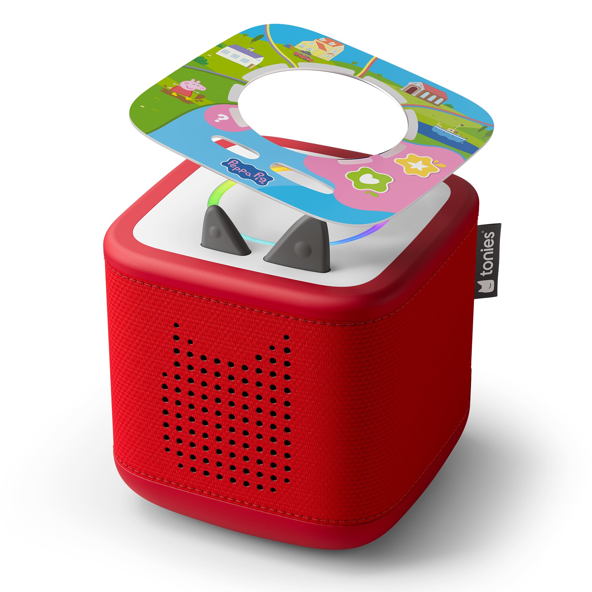 tonies Jeu Tonieplay Peppa Pig - Joue avec Peppa, Compatible avec La Toniebox 2, Jeu 3 à 9 Ans, Boîte à Histoires et contrôleur tonieplay Vendus séparément