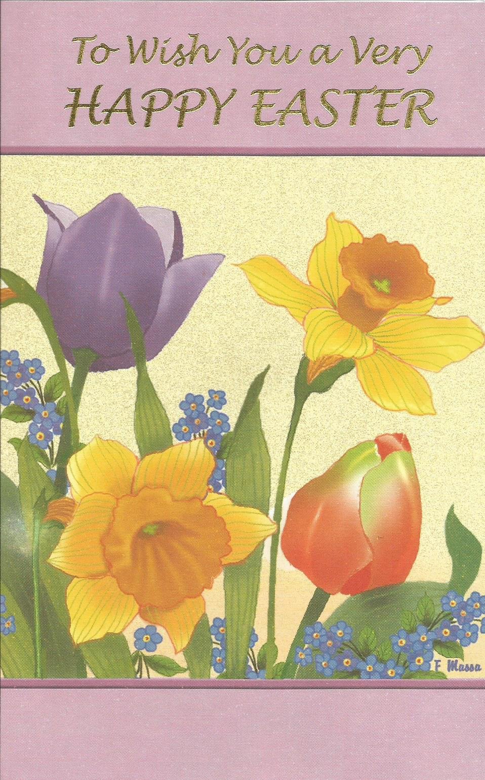 Amazon.com: To Wish You a Very HAPPY EASTER (G14) : Office Products