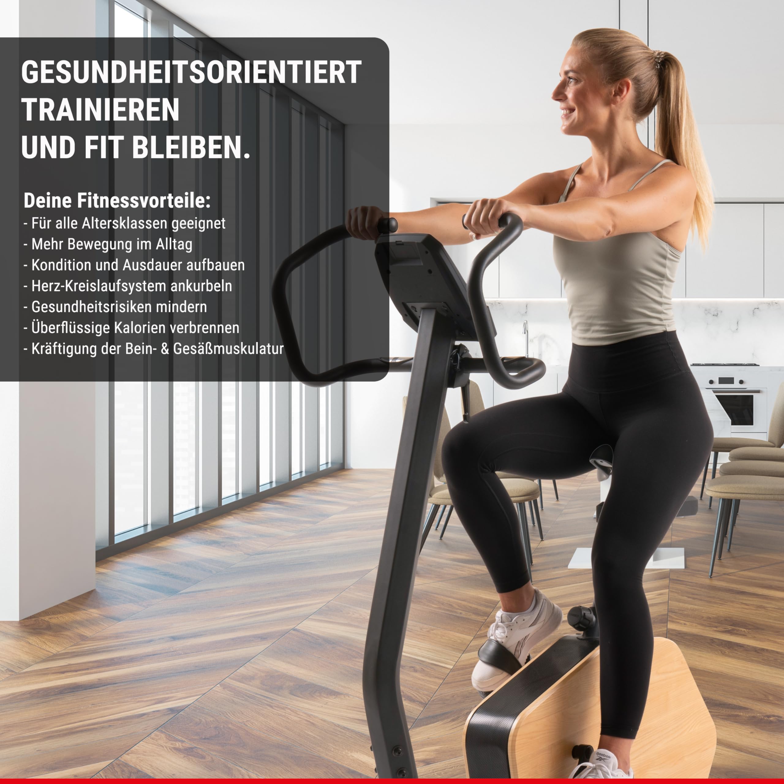 HAMMER Ergometer CardioPace 5.0 NorsK, 24 Programme, Bluetooth, 8 kg Schwungmasse, Kinomap & Zwift