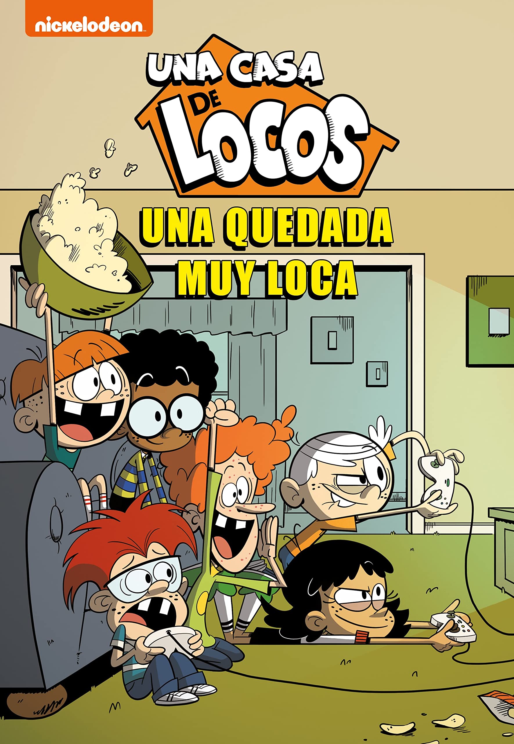 Una casa de locos. Cómic 9 - Una quedada muy loca (Nickelodeon)