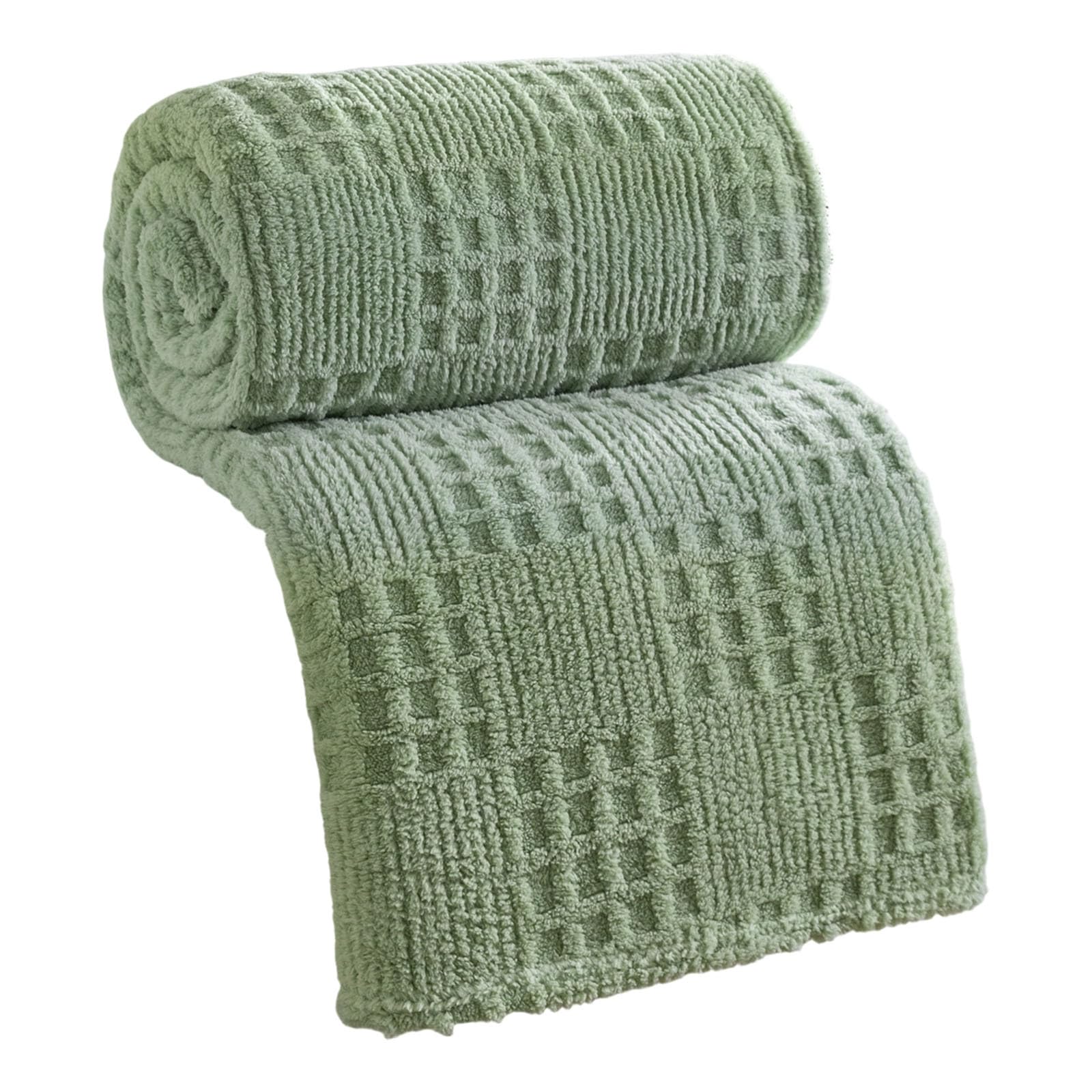 Emotional Support Blanket Yellow for Dogs, Soft Plush Polyester Dog Blanket, Blanket for Couch, Bed, Crate, Car, Machine Washable (Green, 70x100cm) — image 1