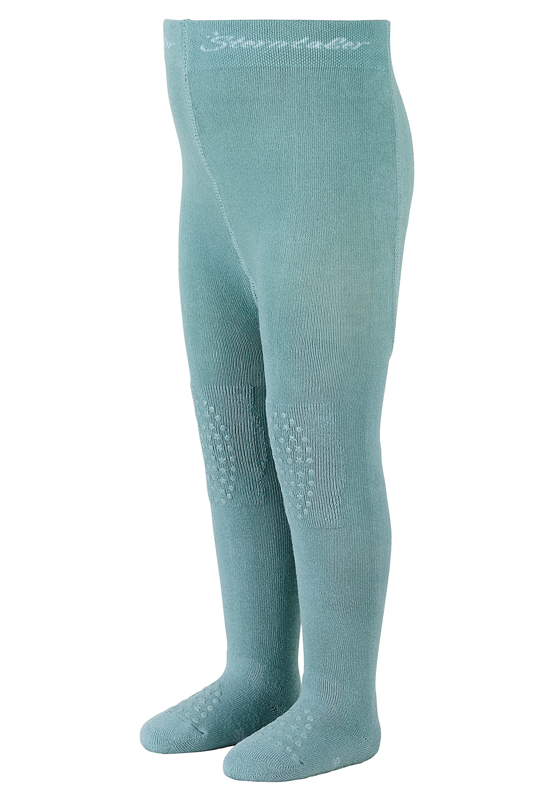 Sterntaler Unisex Kinder Strumpfhose Uni, Hellgrün, 86