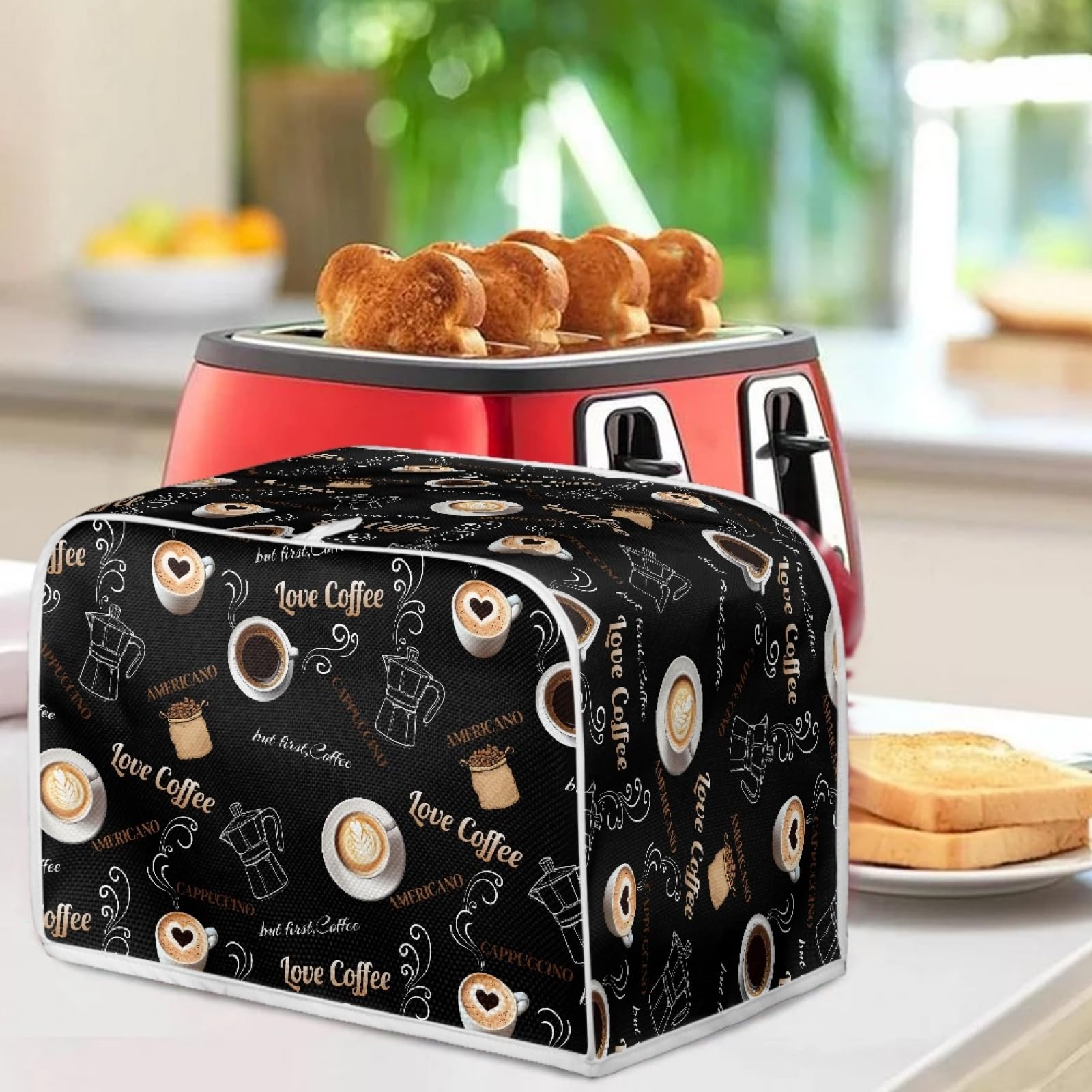 Toaster-Abdeckung Aus Polyester – Schützt Vor Staub & Haaren, 29x20x20 Cm