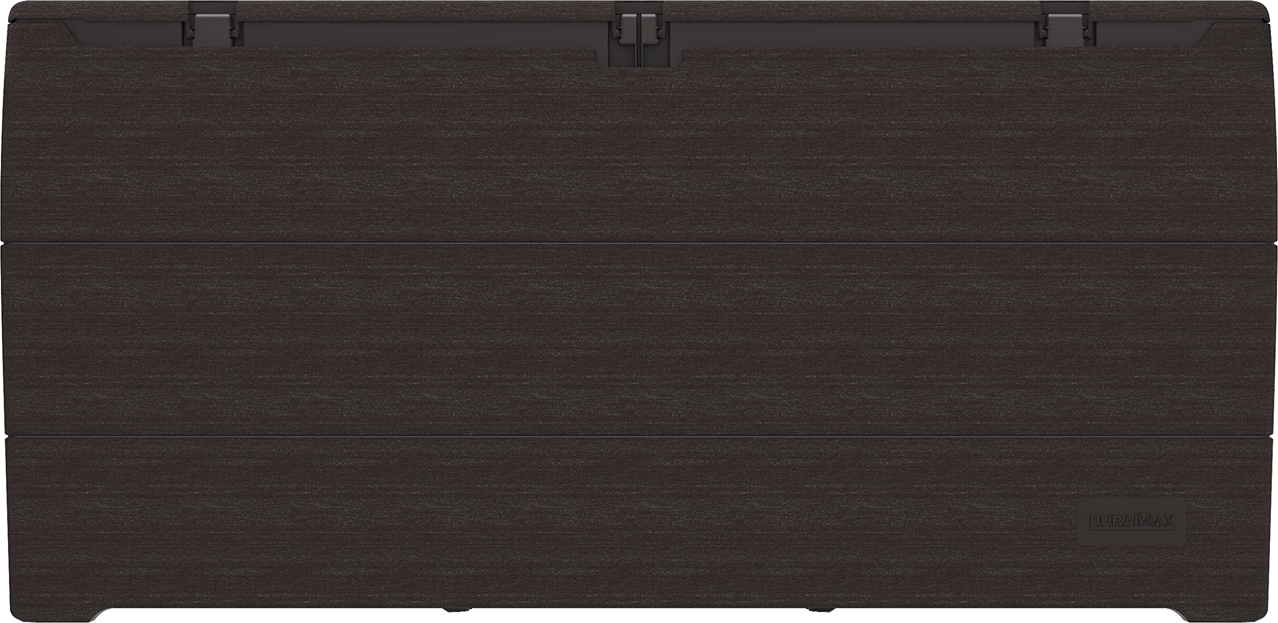 Duramax - Arcón baúl - 270 L - PVC - color gris antracita - con ruedas