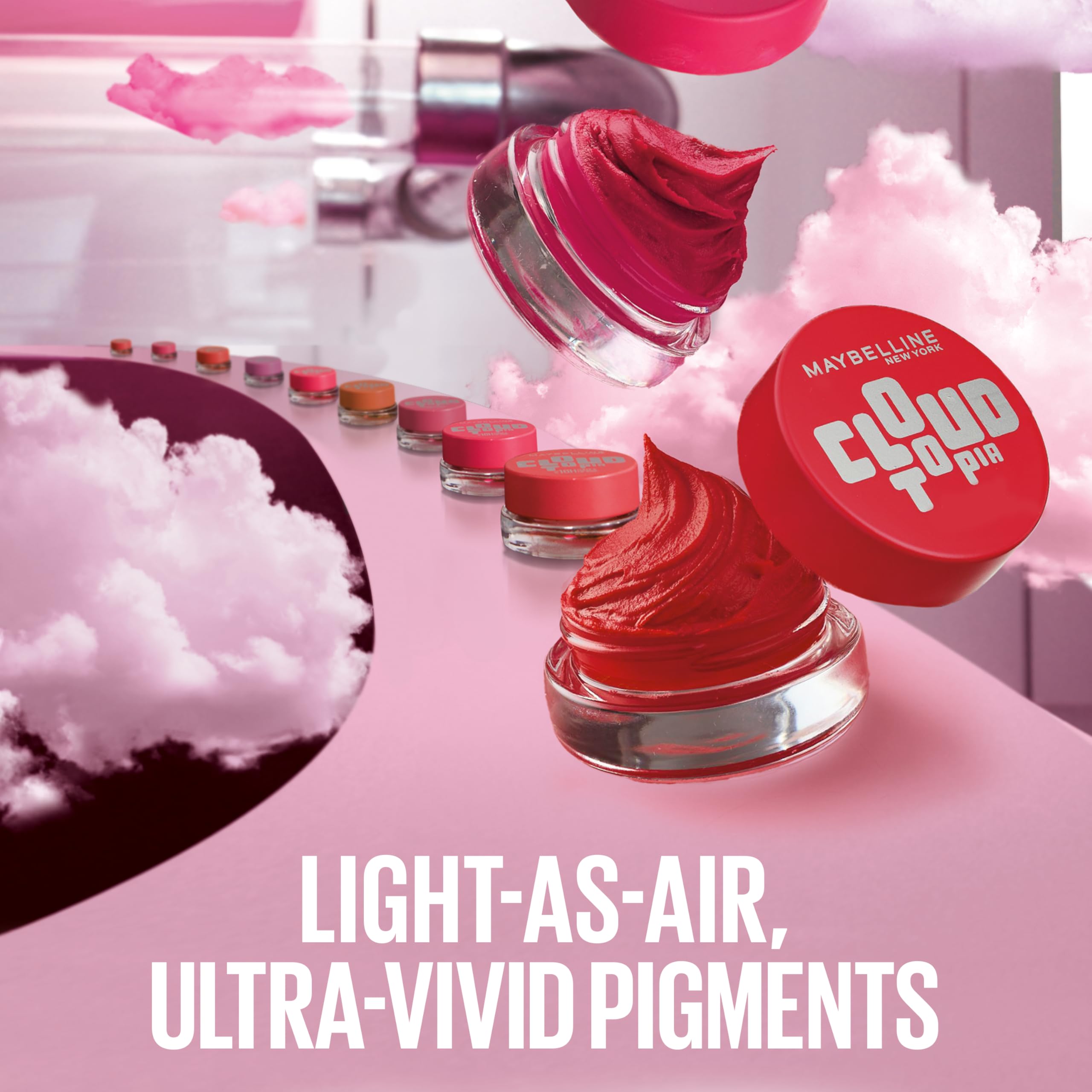Maybelline New York Cloudtopia 09 Dreamy Dawn, multifunkcyjny róż do policzków, 5g